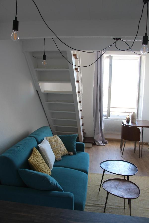 Superbe Duplex Avec Vue Imprenable Sur Le Vieux Port Lägenhet Marseille Exteriör bild